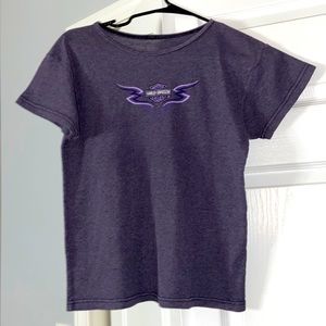 HARLEY DAVIDSON PURPLE TSHIRT